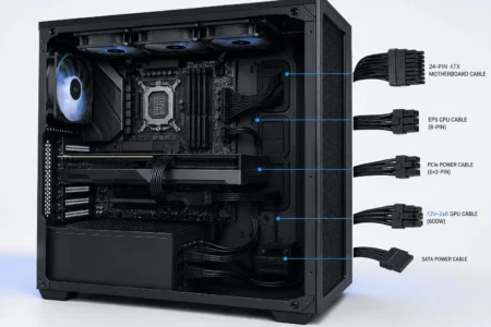 ATX 3.1 PSU Cable Compatibility Guide: Will Your PC Still Work? ATX 3.1 PSU cable compatibility with motherboard and GPU power connectors